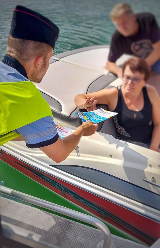 Českoskalický služební člun opět na vodě - VD Rozkoš - 24.06.2023