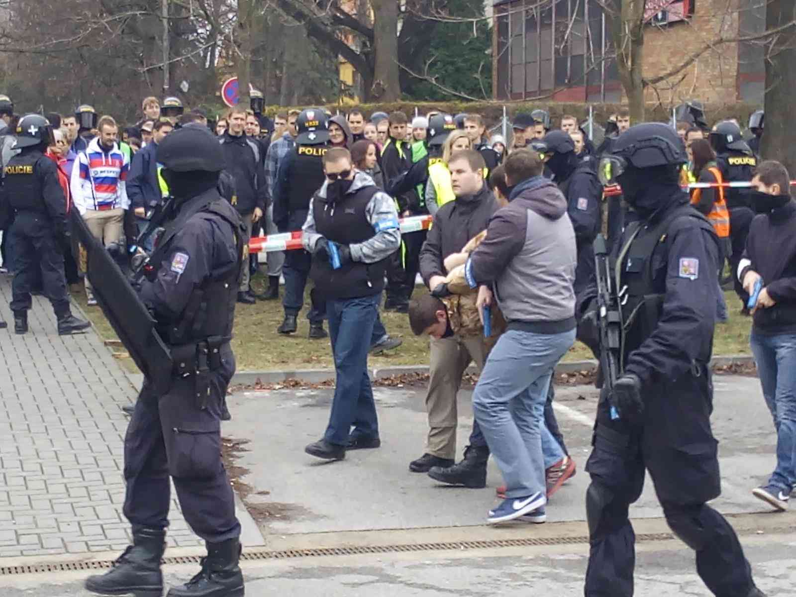 Cvičení Budvar arena V.