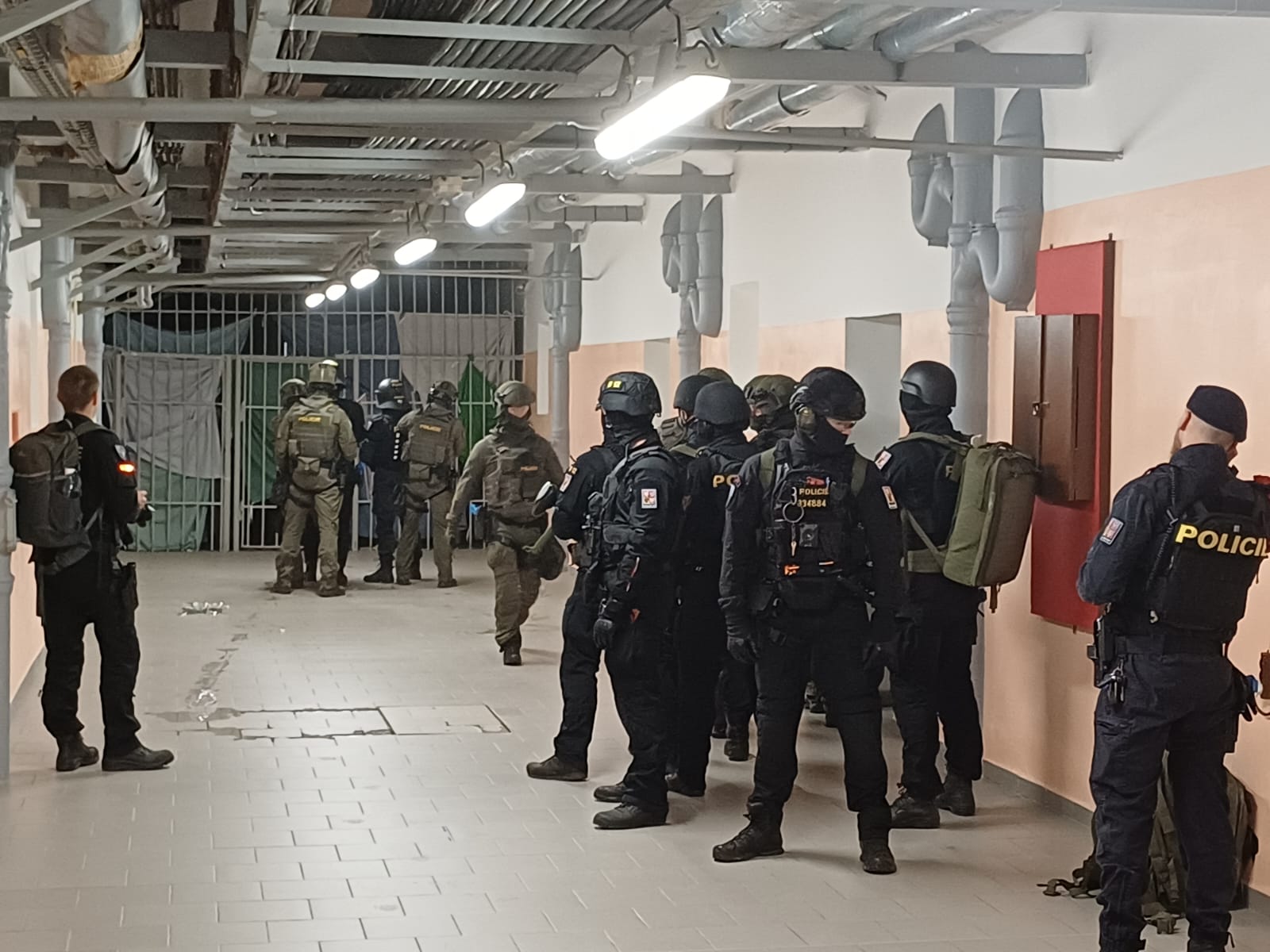 Cvičení Věznice Plzeň