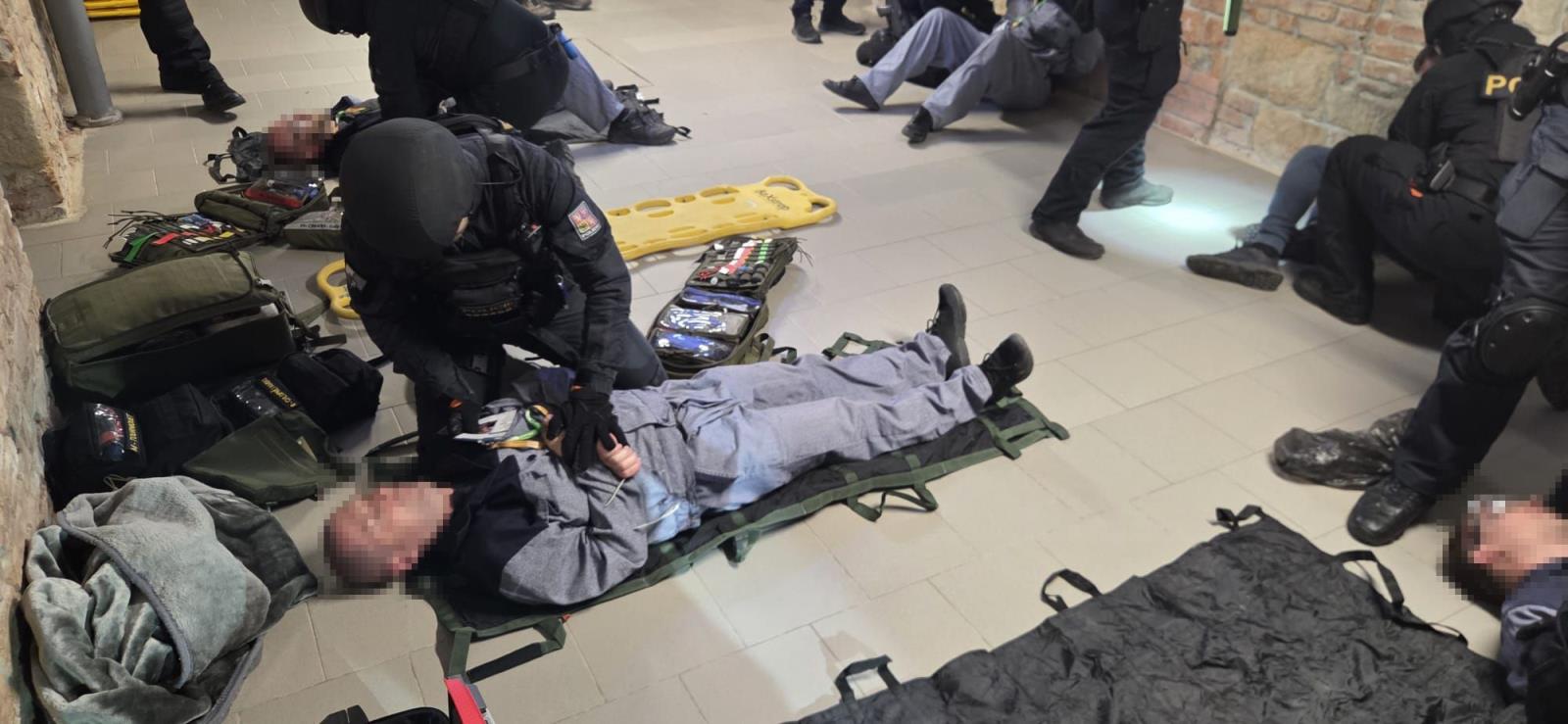 Cvičení Věznice Plzeň