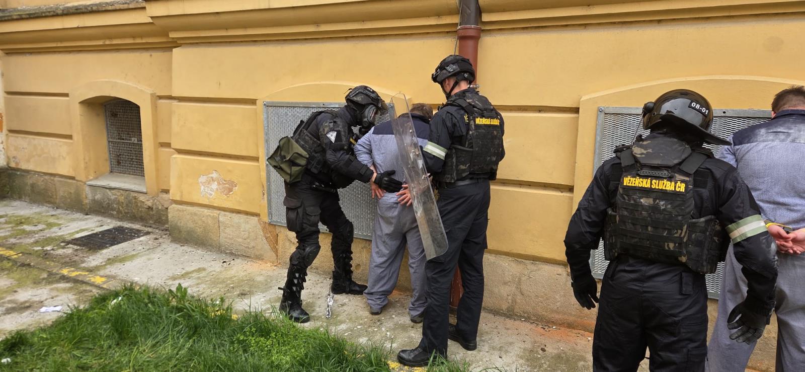 Cvičení Věznice Plzeň