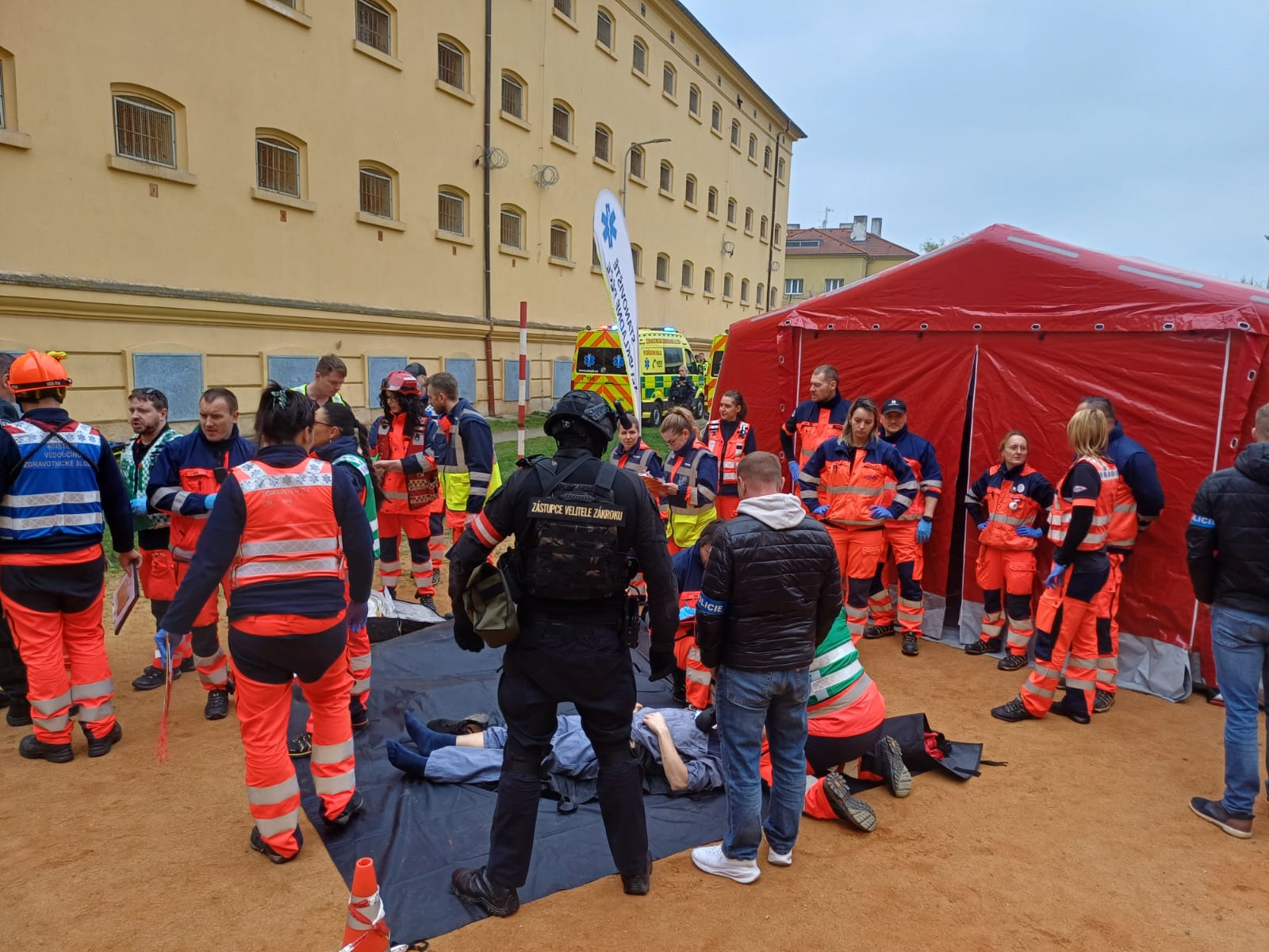 Cvičení Věznice Plzeň