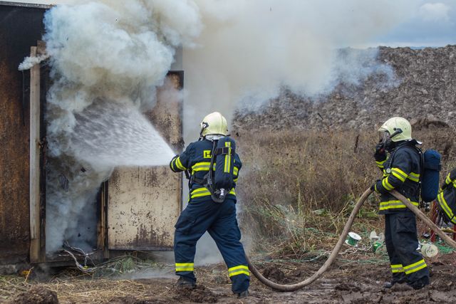 Cvičení - požár