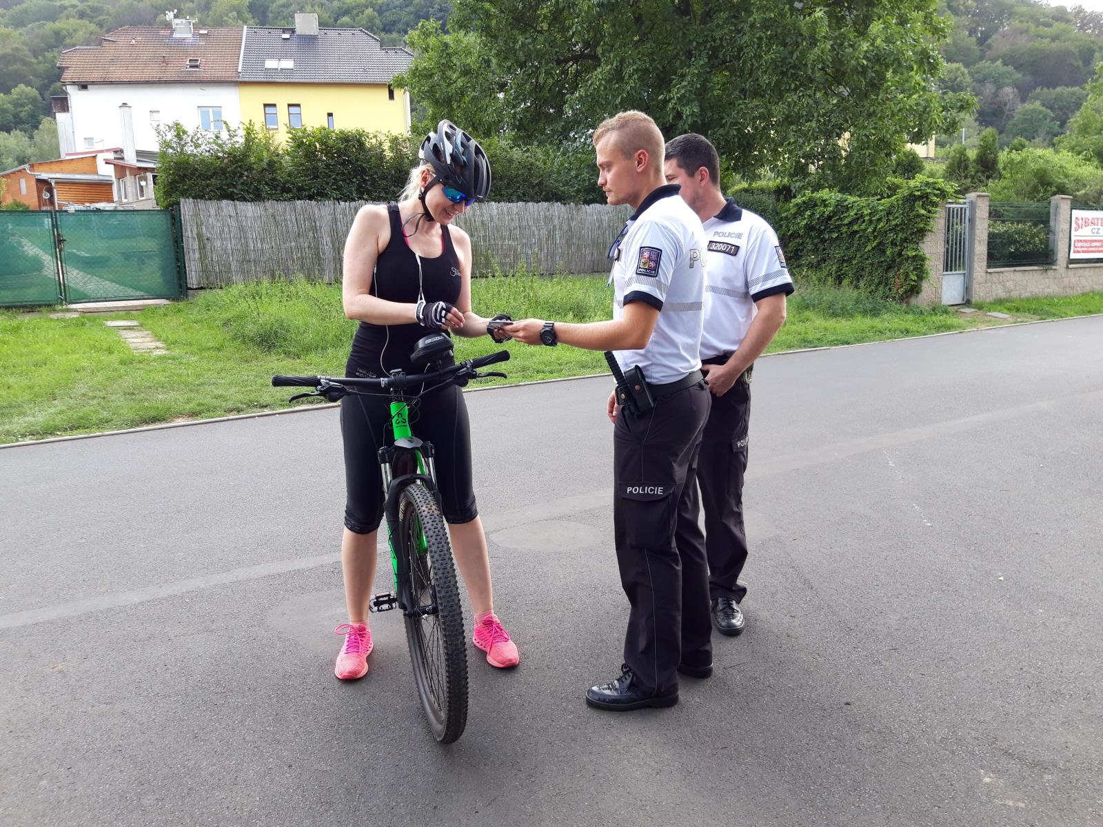 Cyklisté 25. 8. Svádov