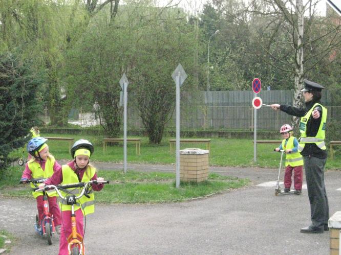 Cyklisté na trase