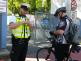 Cyklisté pod policejním dohledem