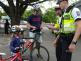 Cyklisté pod policejním dohledem