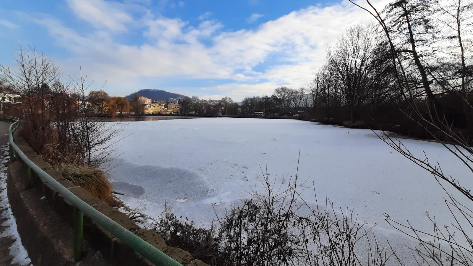 Děčín Zámecký rybník