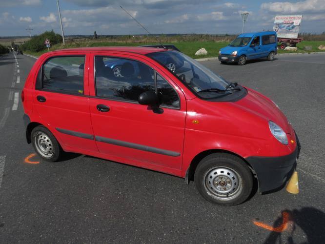 DN na křižovatce u obce Buštěhrad a Stehelčeves