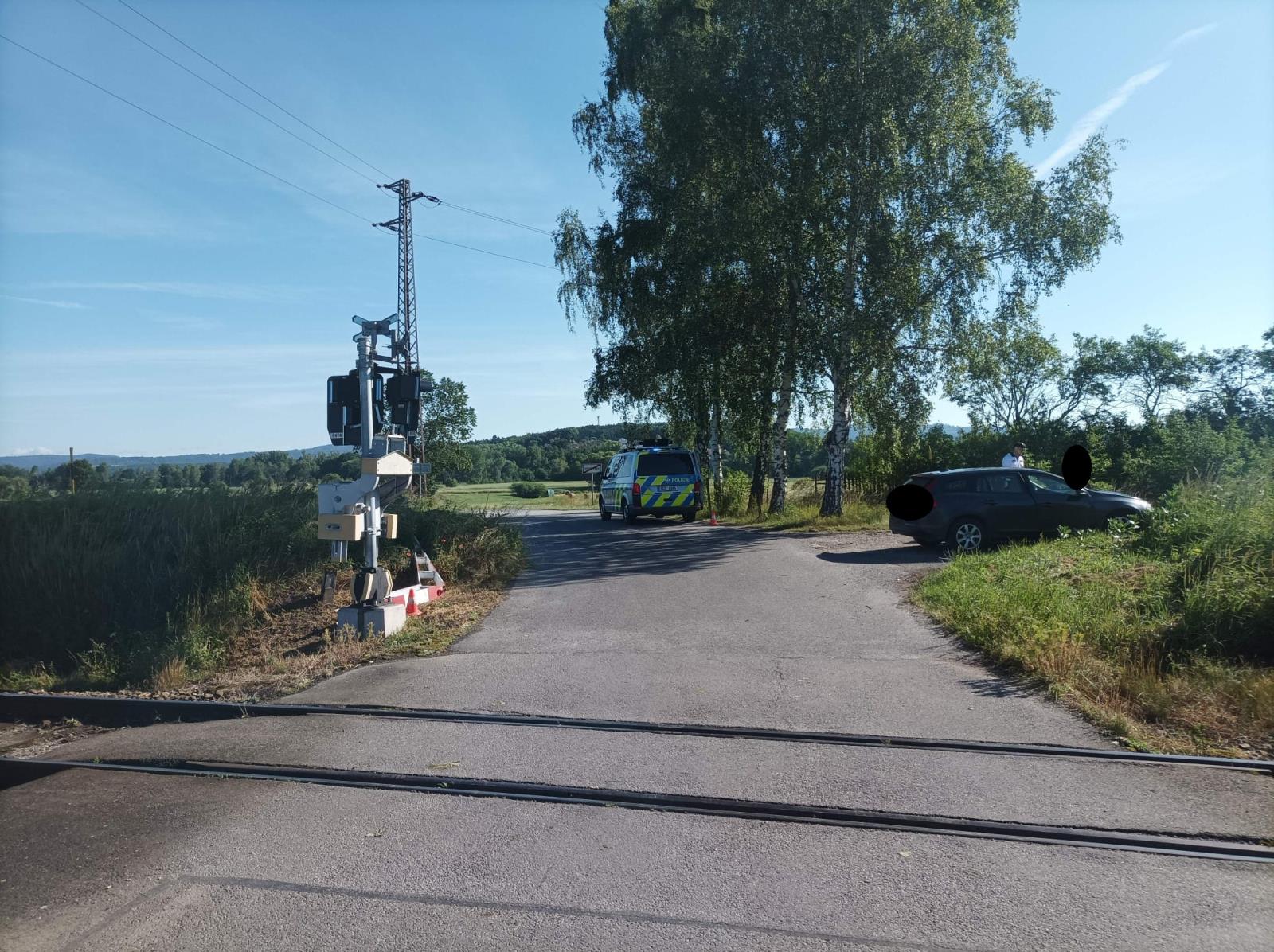 DN na přejezdu 21.6.2022