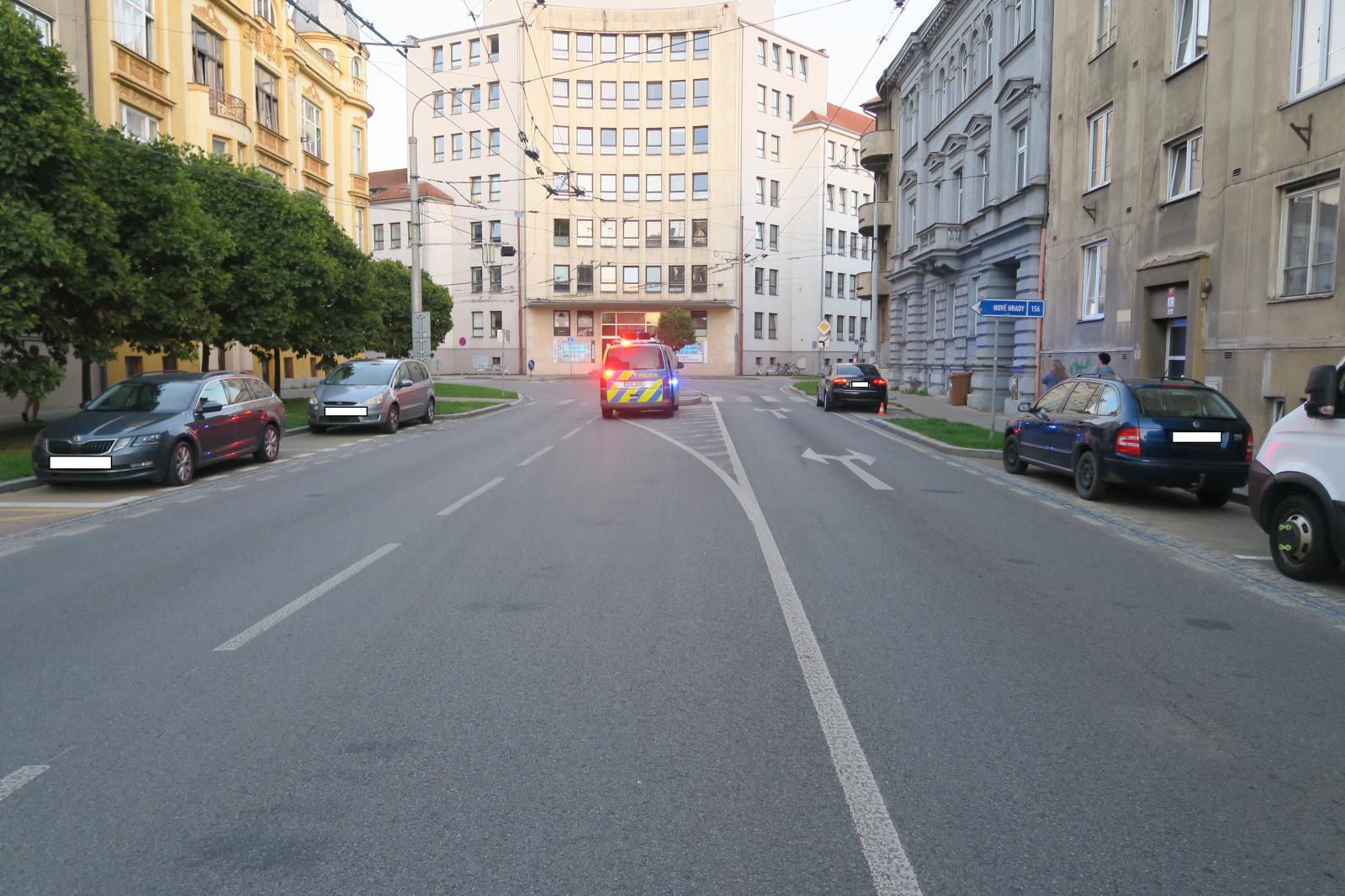 DN pod vlivem AL na Žižkově třídě 1.