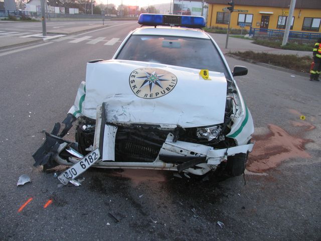DN policejního vozu