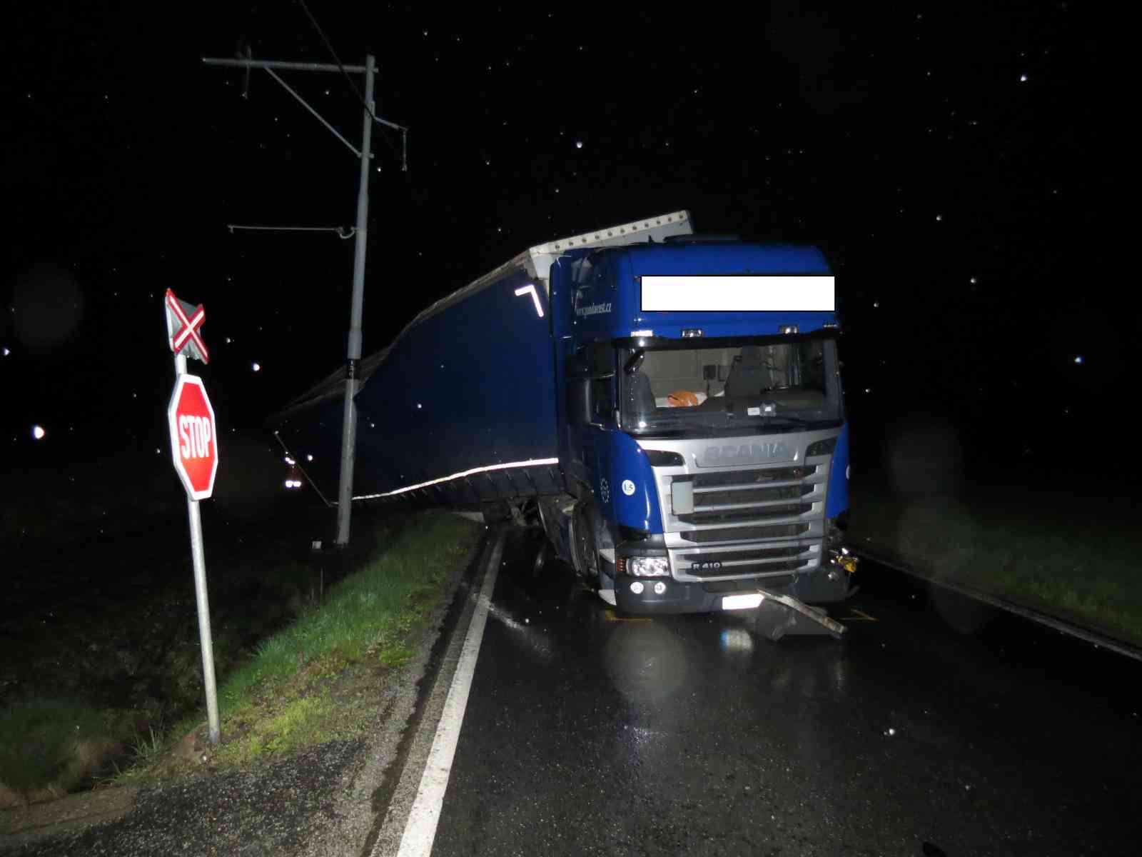 DN u žel. přejezdu II.