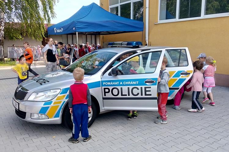 Foto: PČR/Den s policií - preventivní stánek
