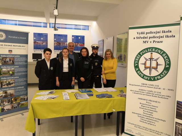 Den otevřených dveří - Střední policejní škola v Sokolově