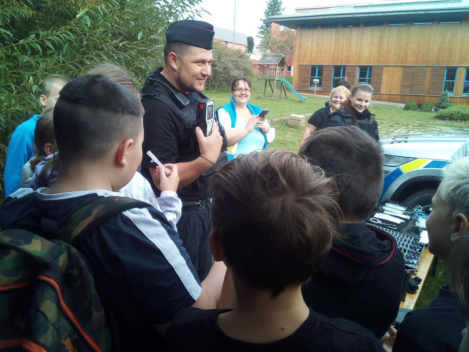 Den s IZS ZŠ Jílové u Prahy 2.