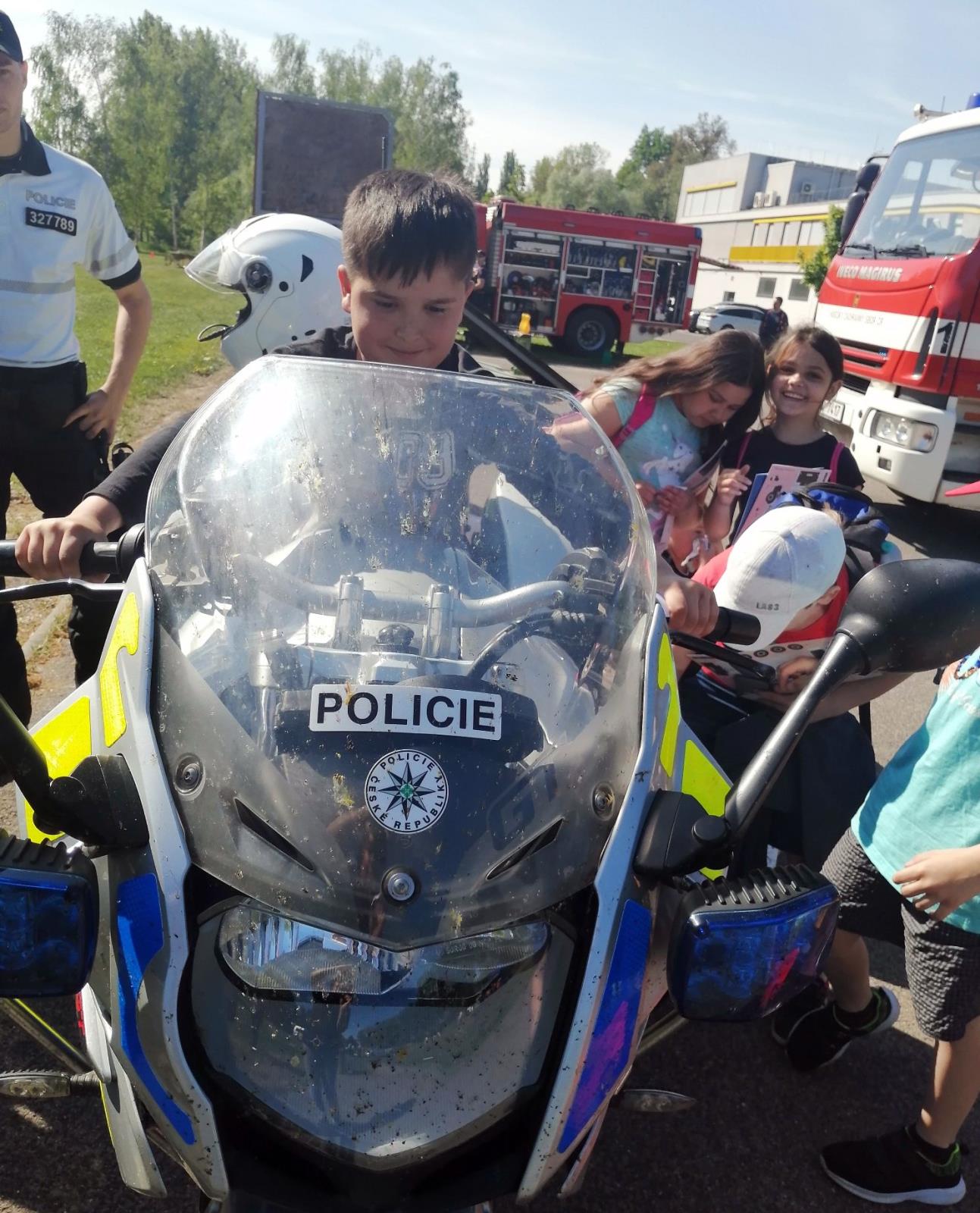 Den s IZS ve Štětí