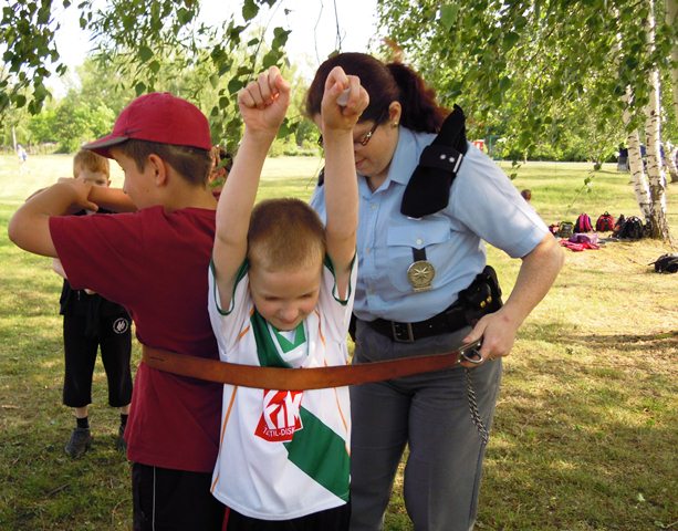 Den s policií ve Štětí