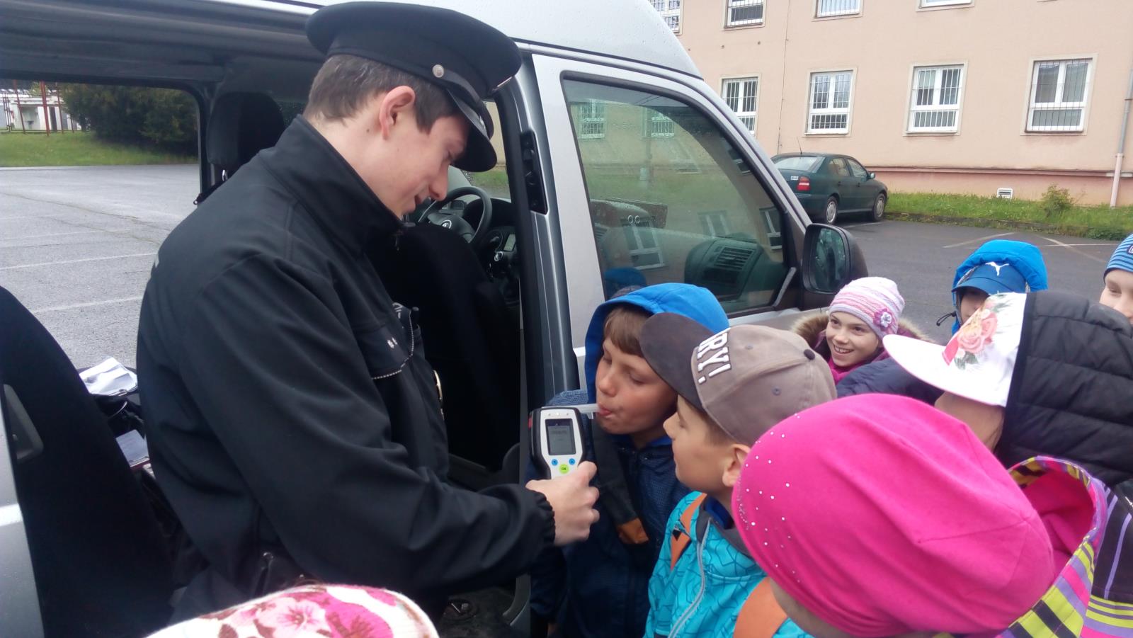 Děti na exkurzi
