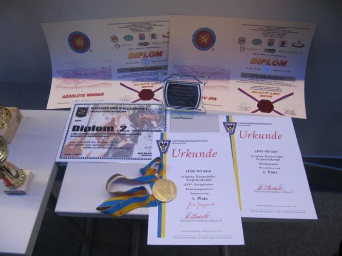 Diplomy a ocenění