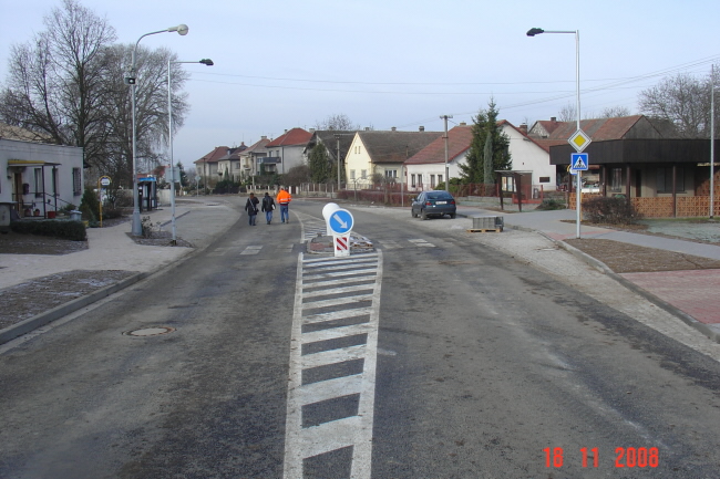 Dolní Přím-průjezd obcí