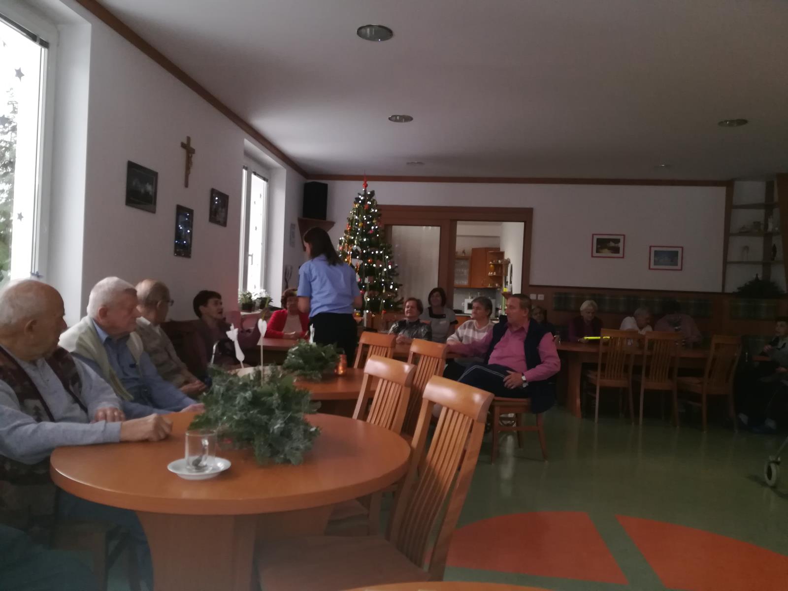 Domov důchodců sv. Zdislavy Červená Voda 11.12.2017