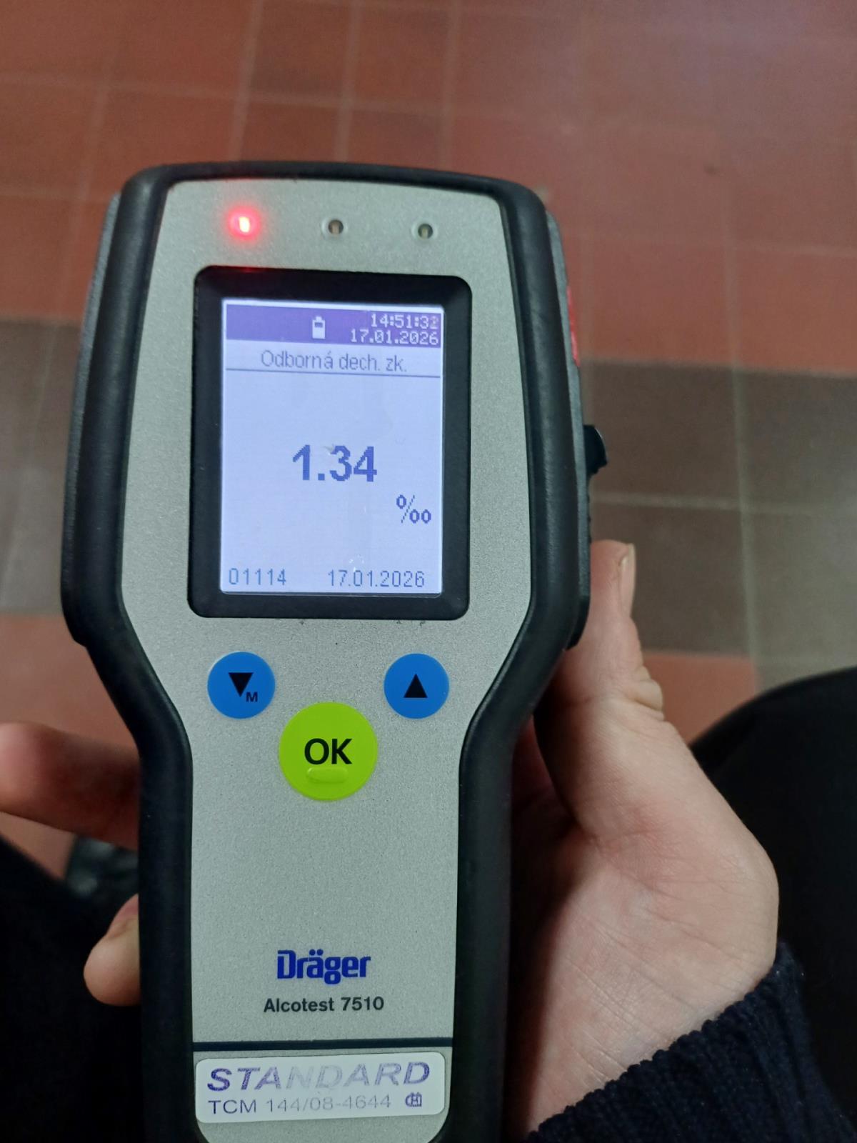 Dopravně bezpečnostní akce na alkohol a drogy