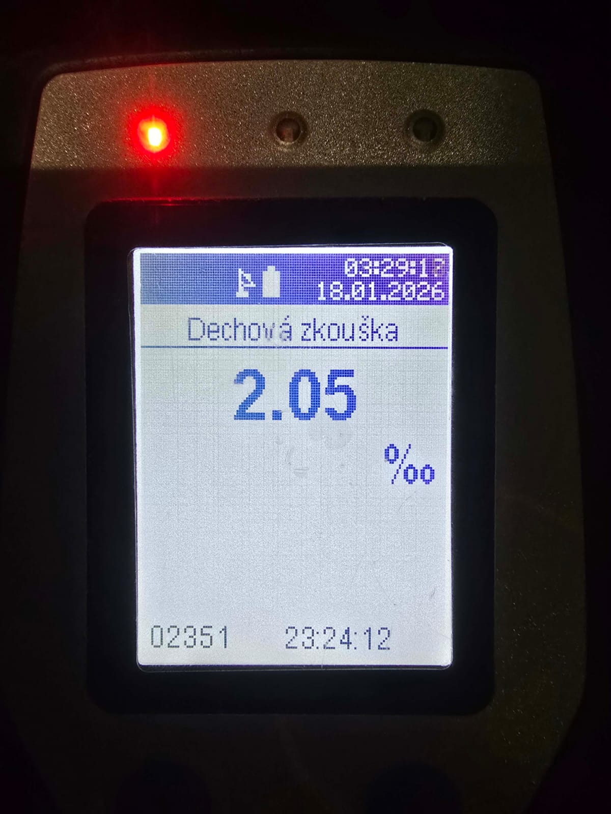 Dopravně bezpečnostní akce na alkohol a drogy