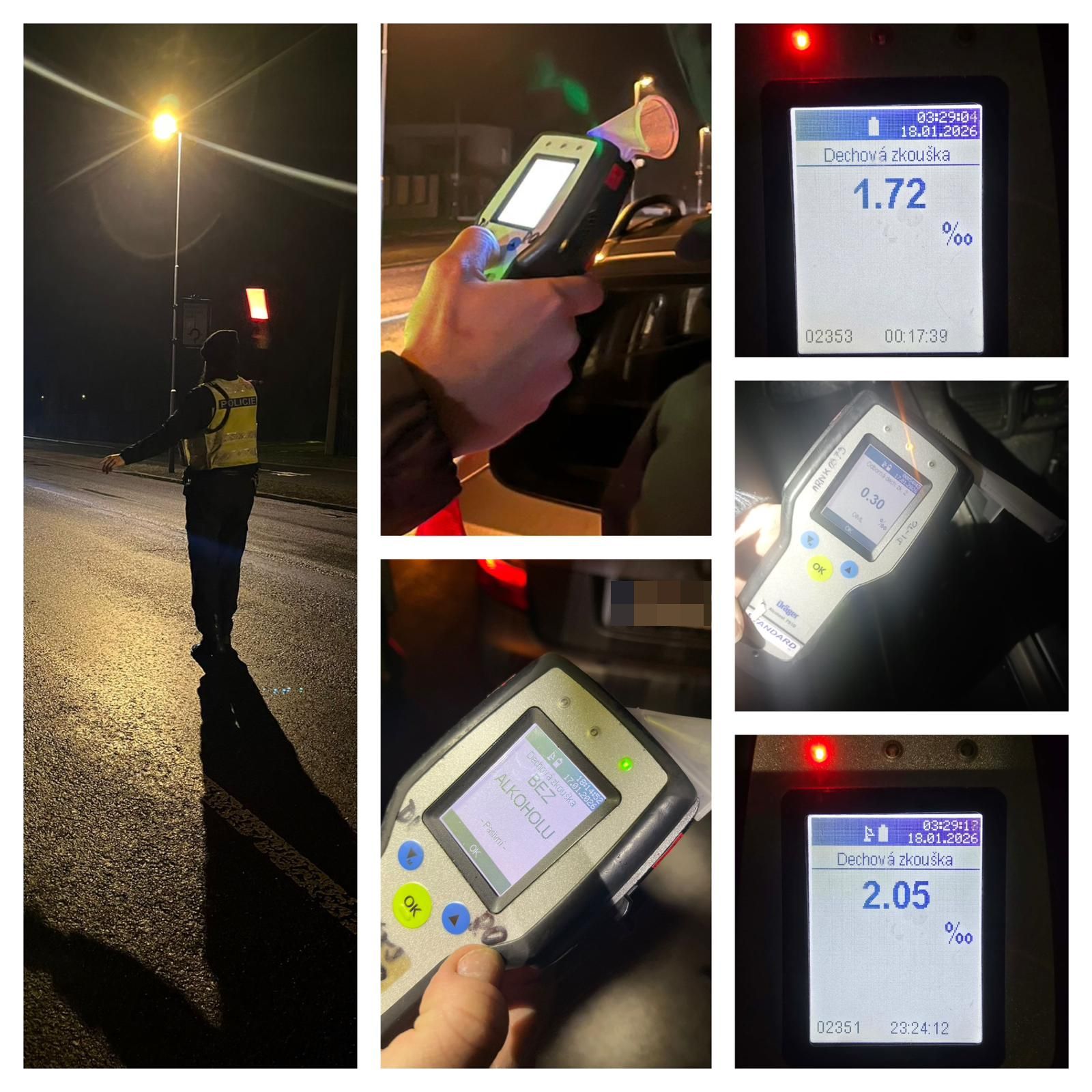 Dopravně bezpečnostní akce na alkohol a drogy