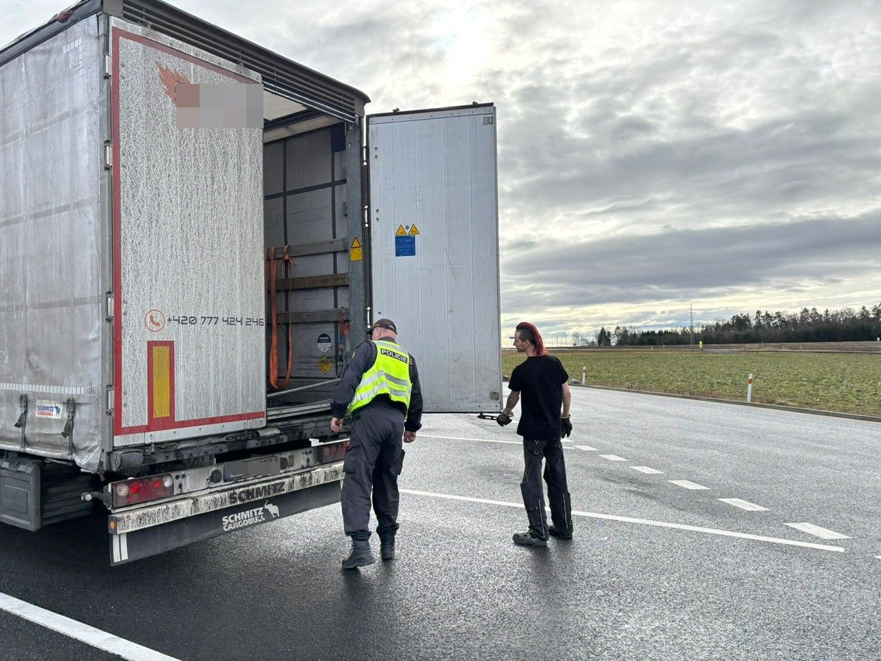 Dopravně bezpečnostní akce na nákladní vozidla