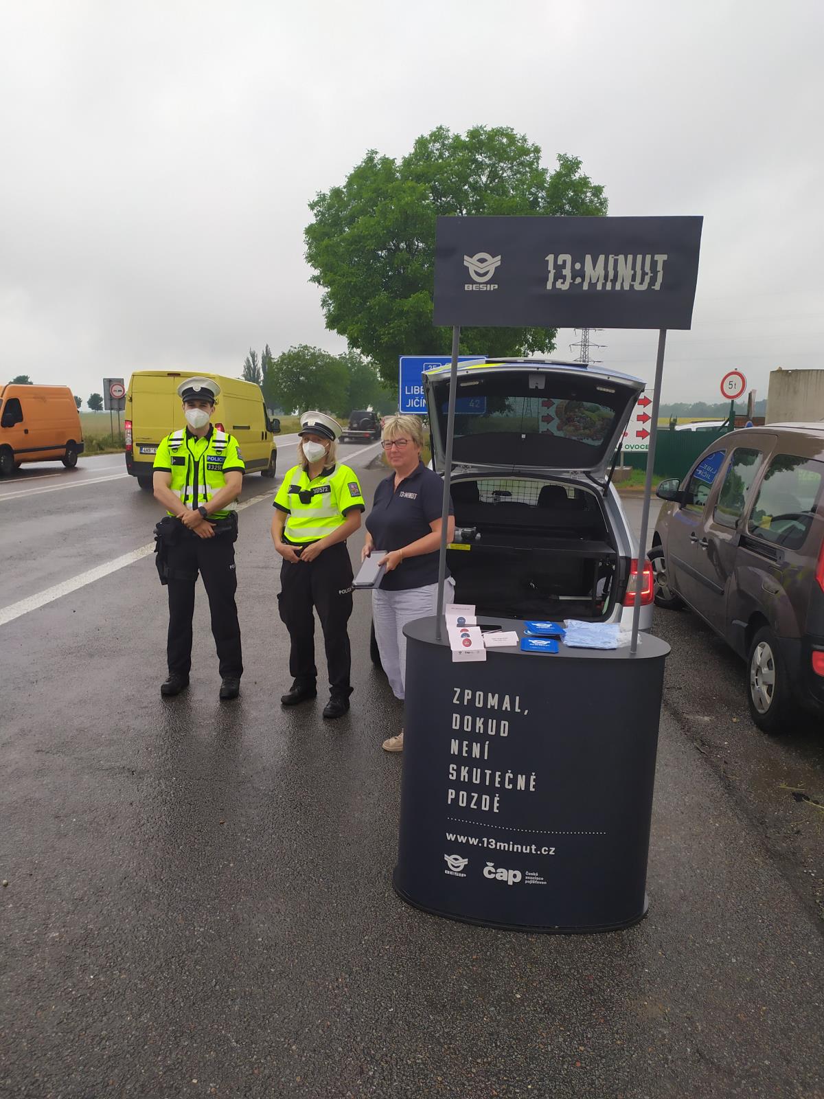 Dopravně bezpečnostní akce s Besip