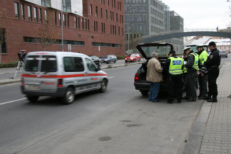 Dopravní akce na Praze 8 -3