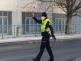 Dopravní akce s novými policisty