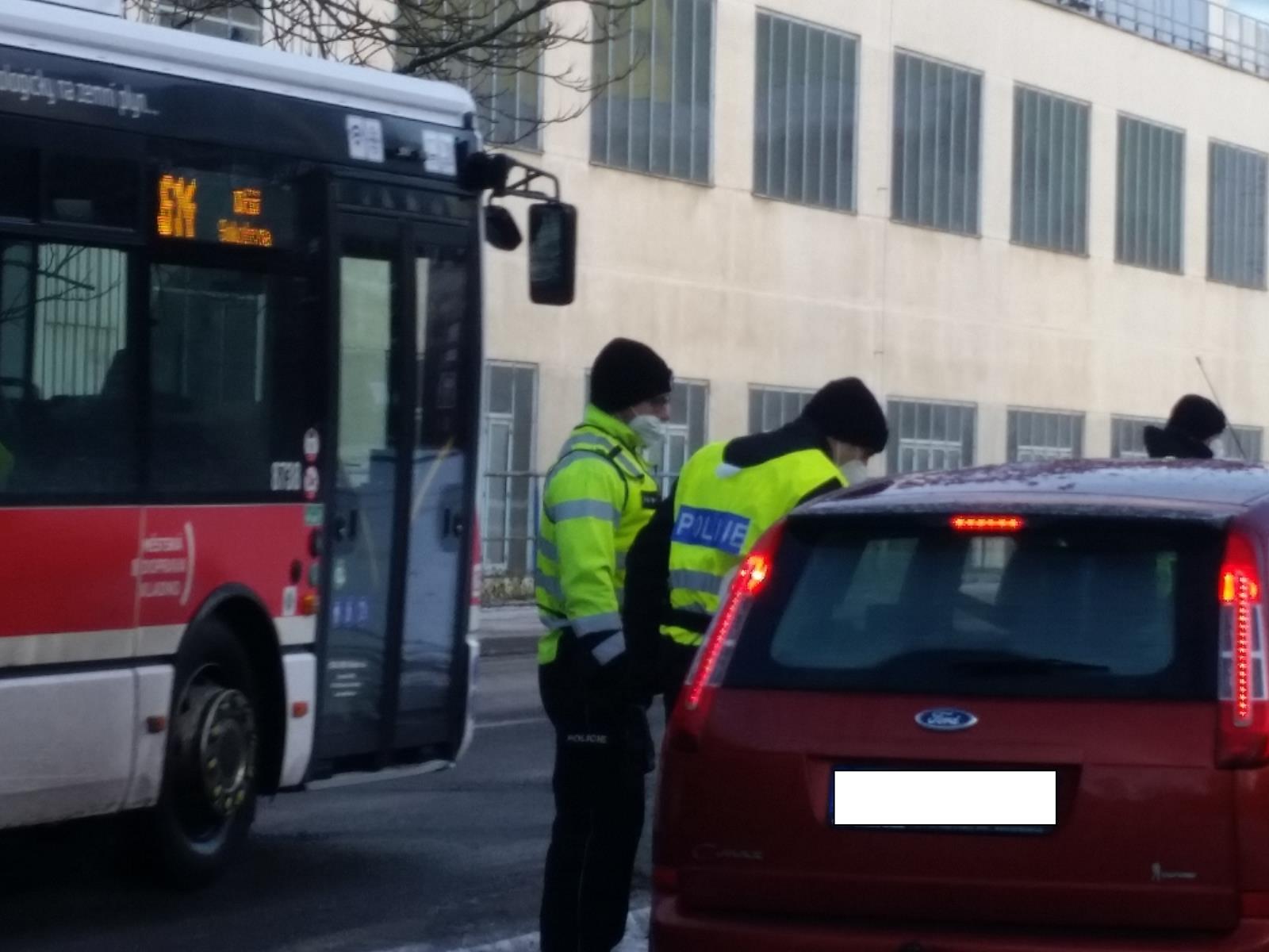 Dopravní akce s novými policisty