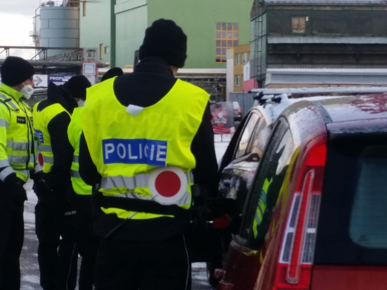 Dopravní akce s novými policisty