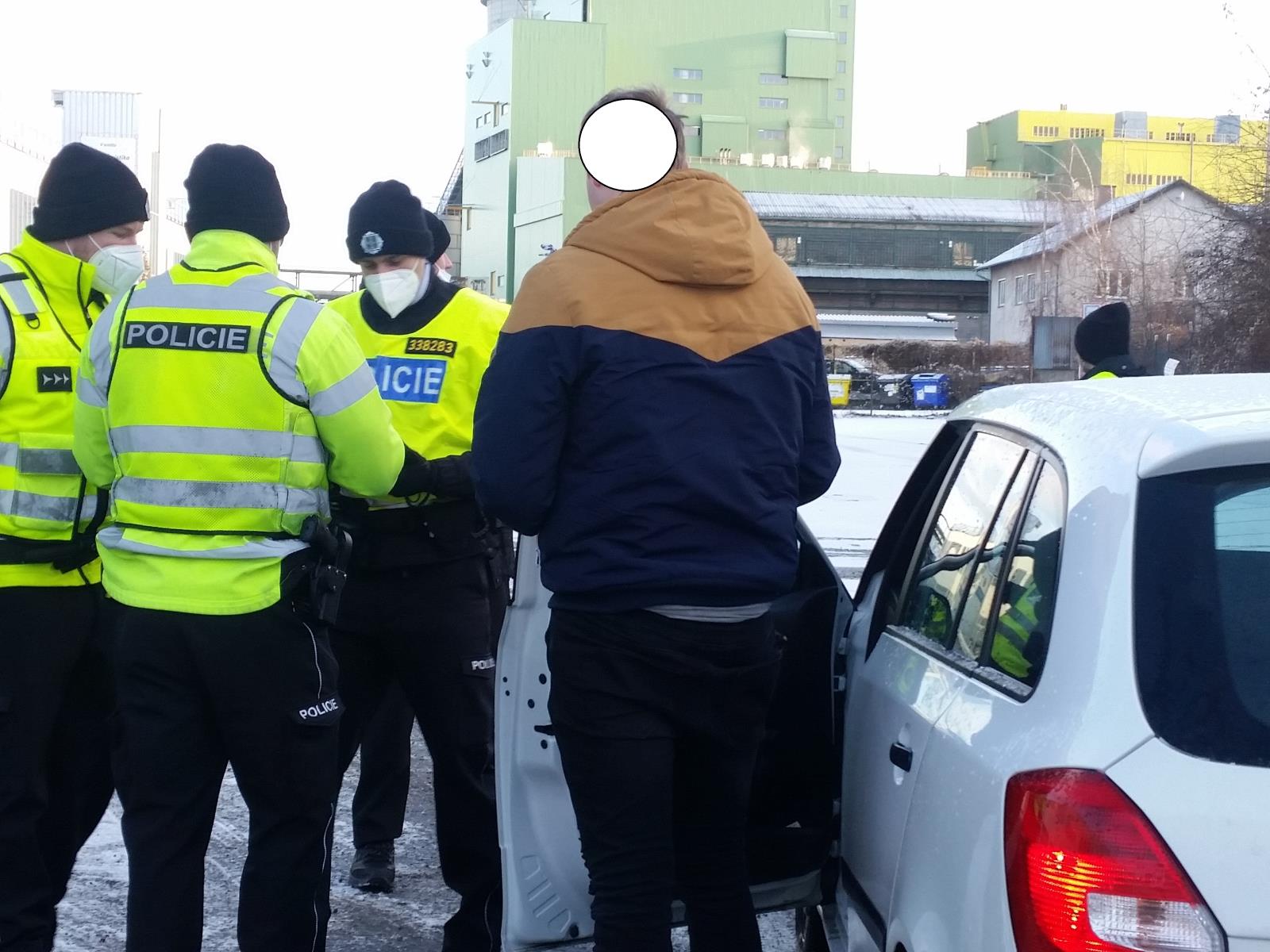Dopravní akce s novými policisty