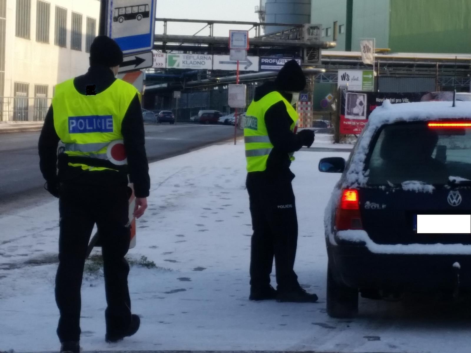 Dopravní akce s novými policisty