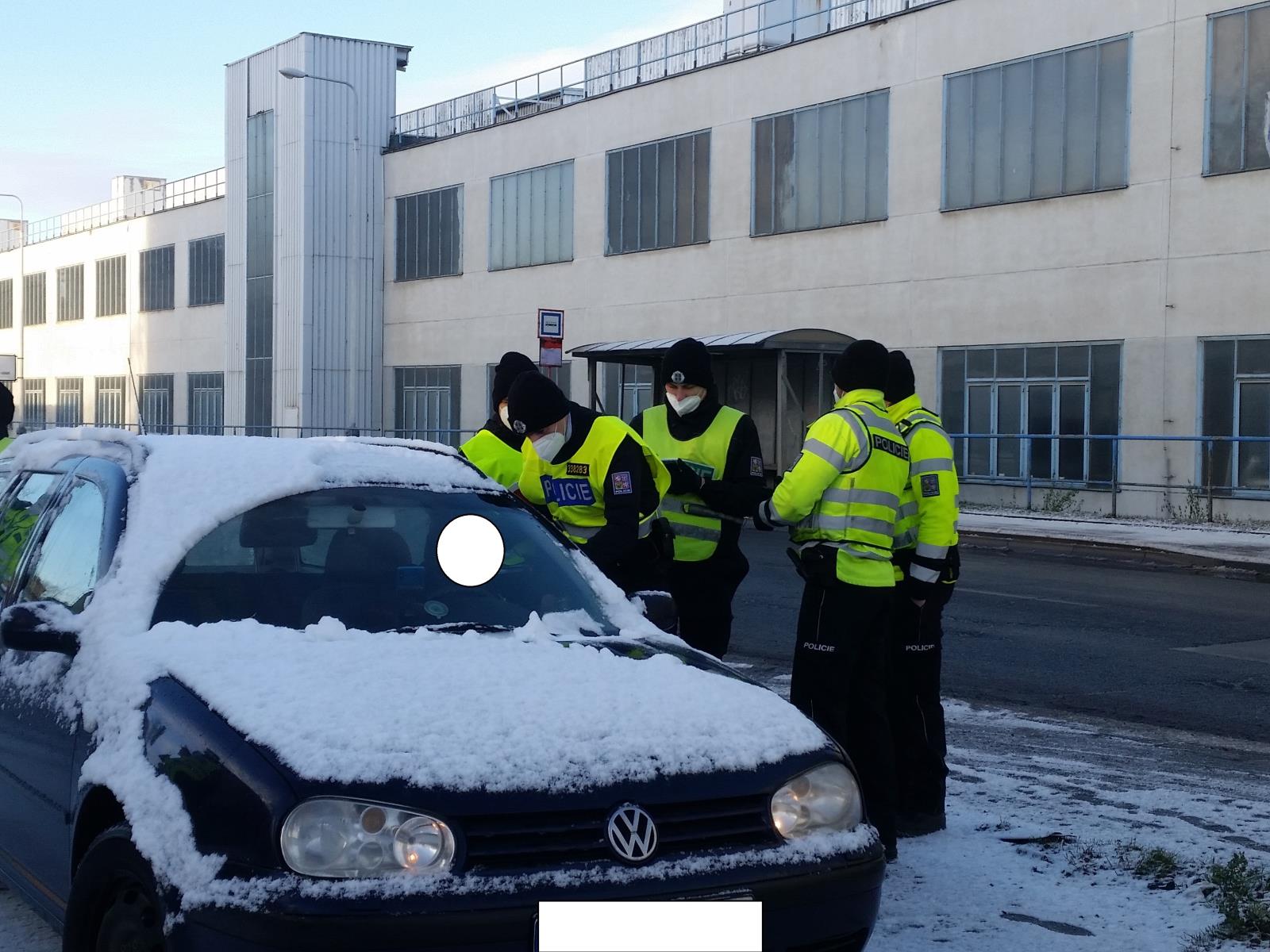 Dopravní akce s novými policisty