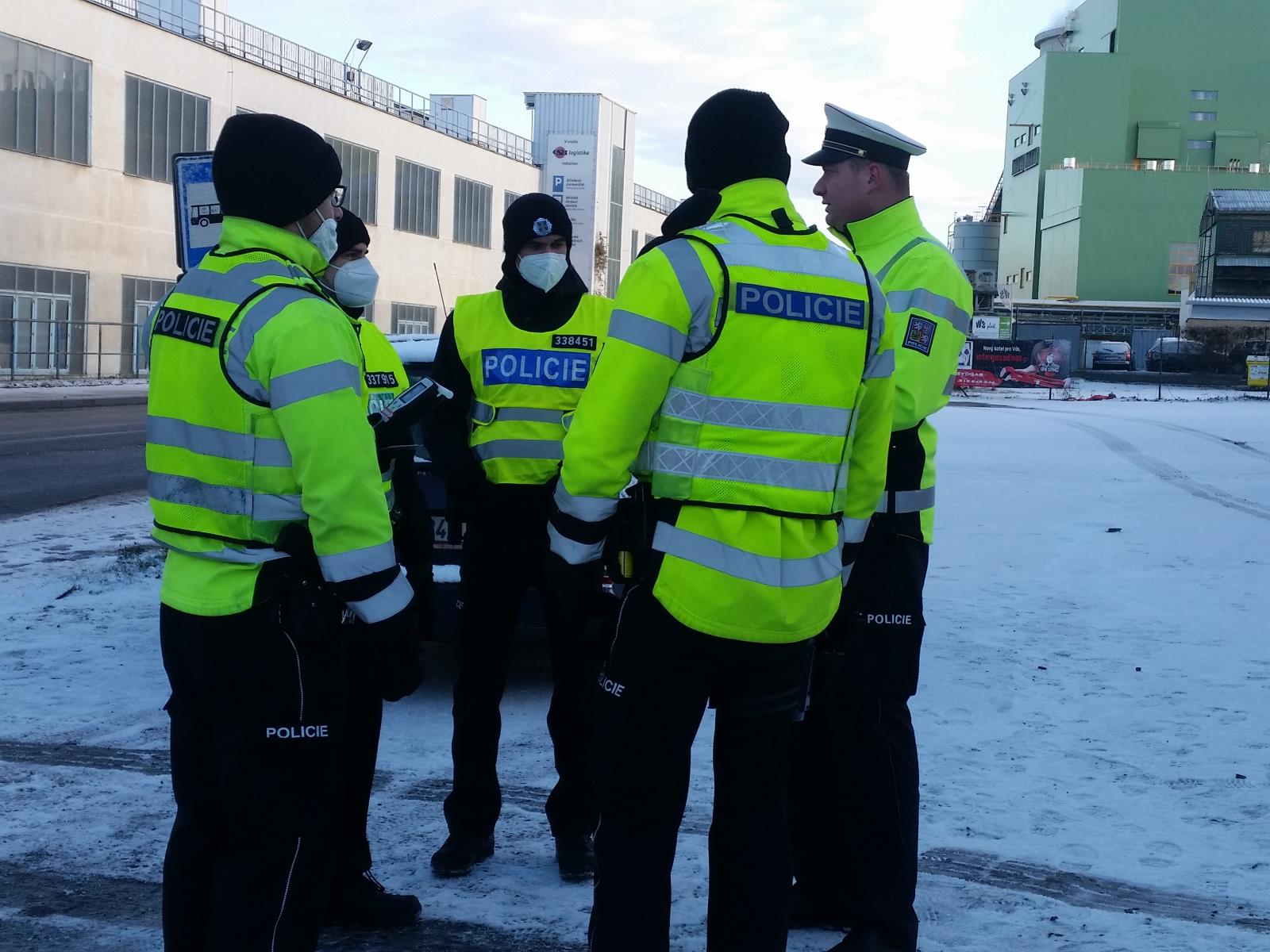 Dopravní akce s novými policisty