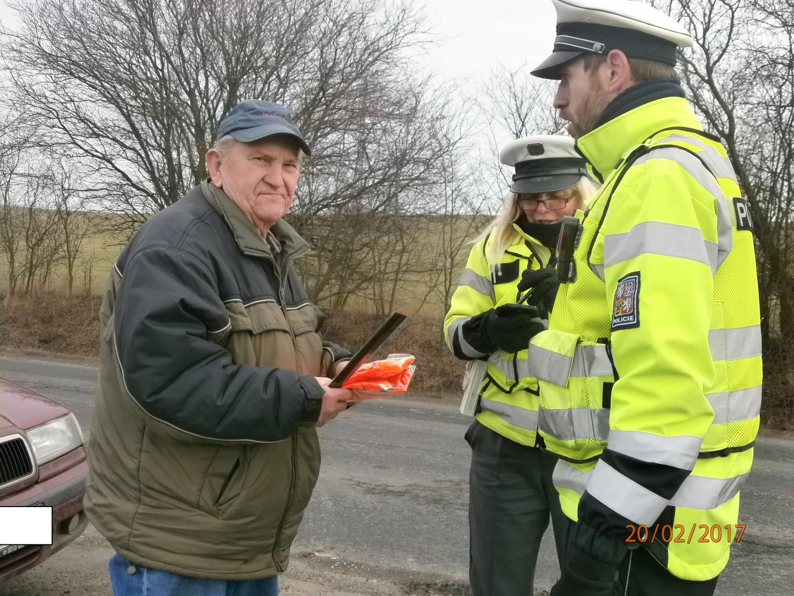 Dopravní akce zaměřená na viditelnost