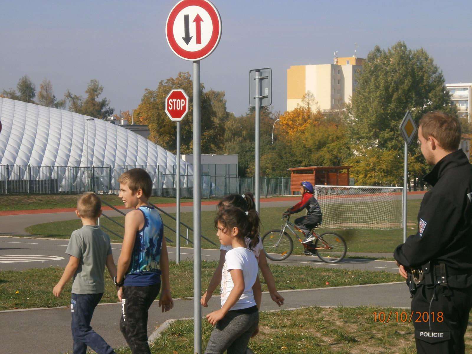 Dopravní hřiště v Kladně