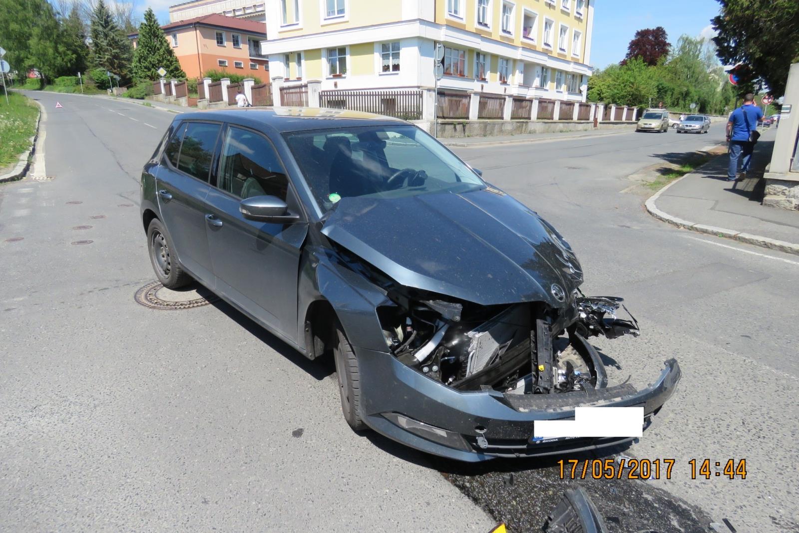 Dopravní nehoda - Domažlice - 17.05.2017