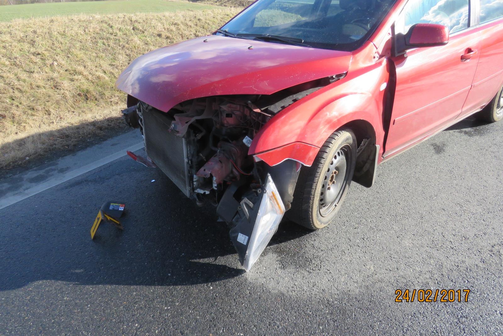 Dopravní nehoda - Draženov