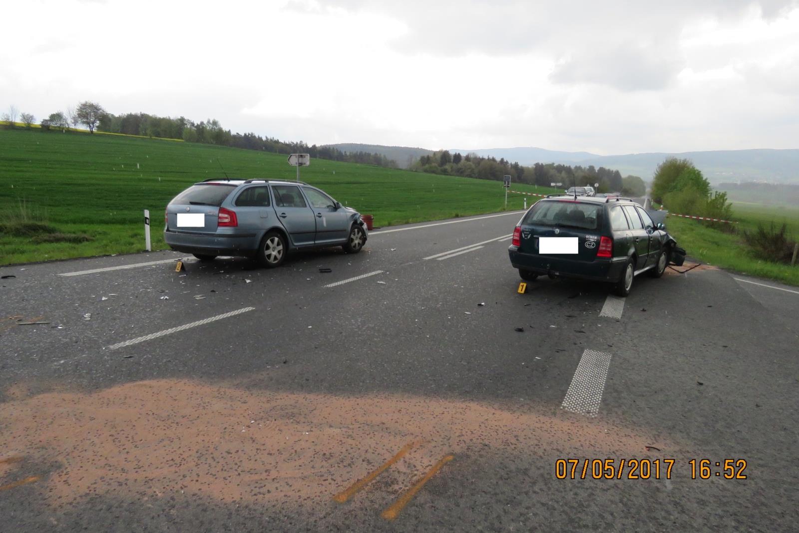 Dopravní nehoda - Draženov - 07.05.2017