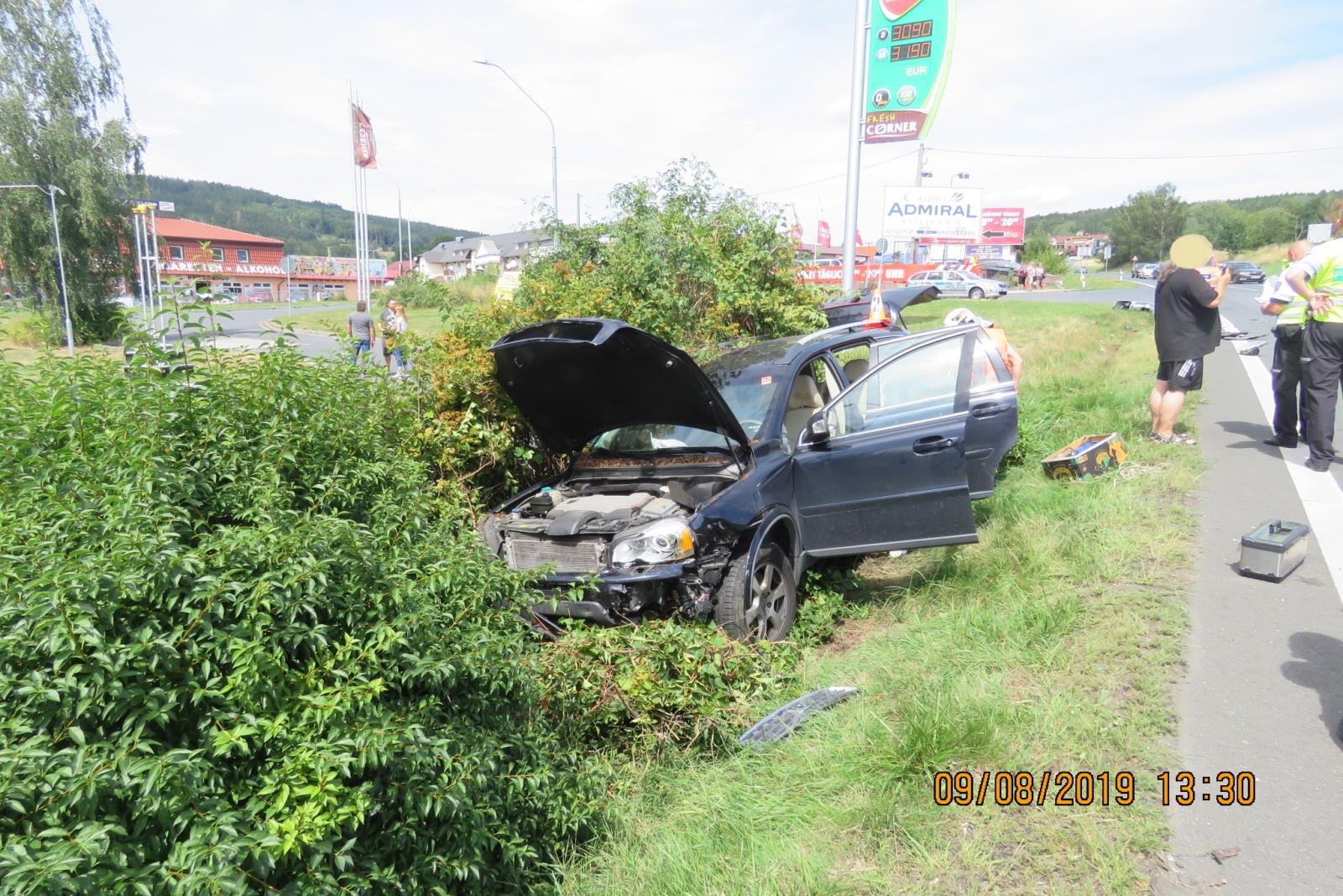 Dopravní nehoda - Folmava - 09.08.2019