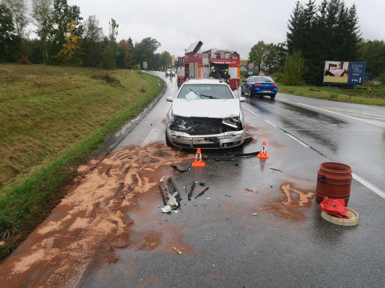 Dopravní nehoda - Hadrovec - 17.10.2020