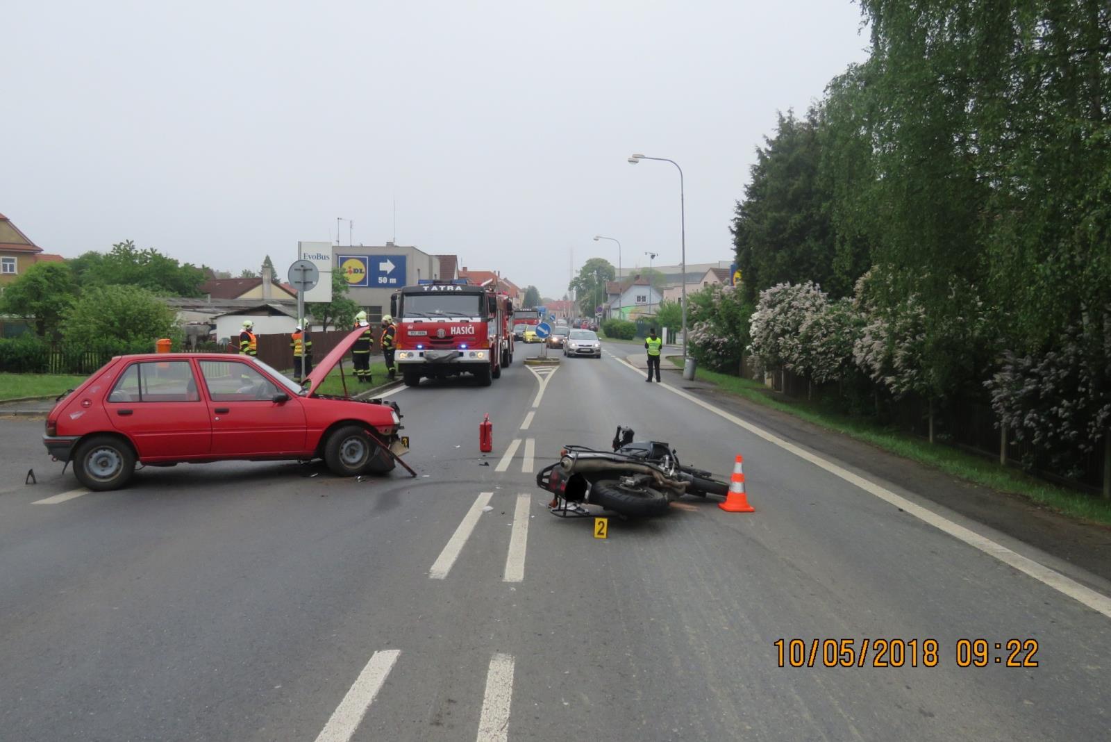 Dopravní nehoda - Holýšov - 10.05.2018