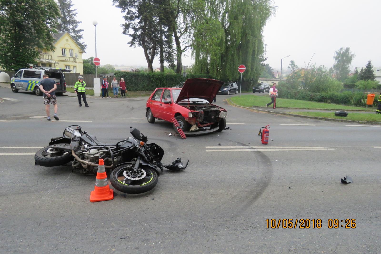 Dopravní nehoda - Holýšov - 10.05.2018