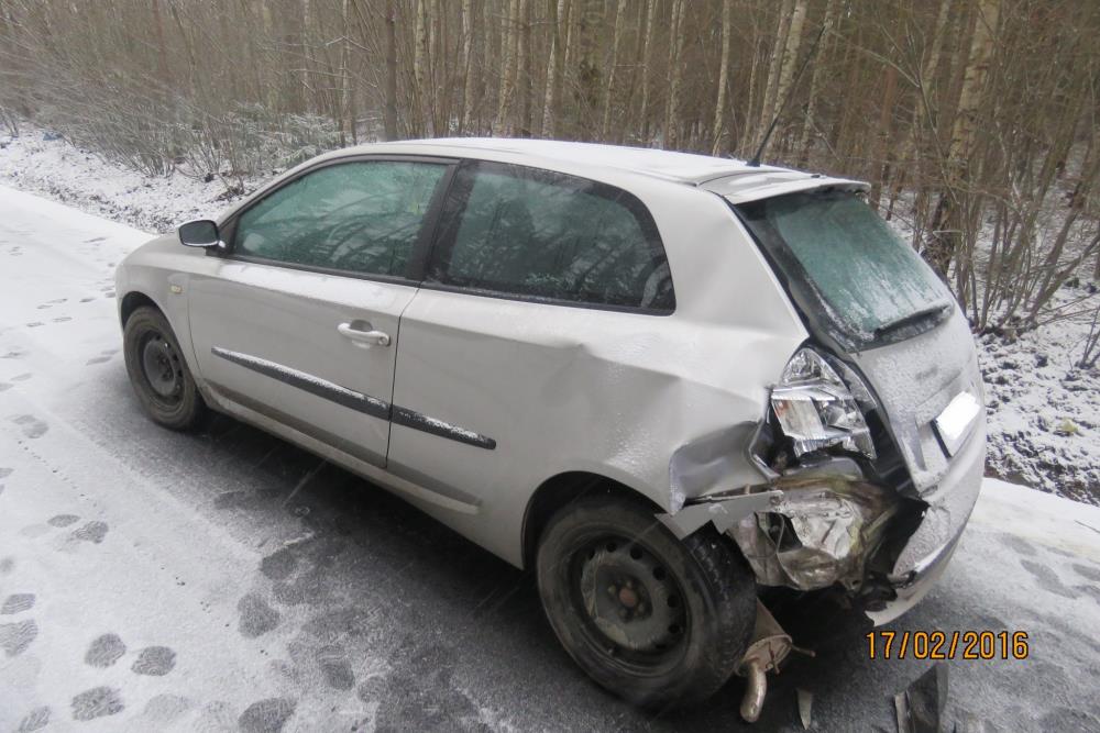 Dopravní nehoda - Hora