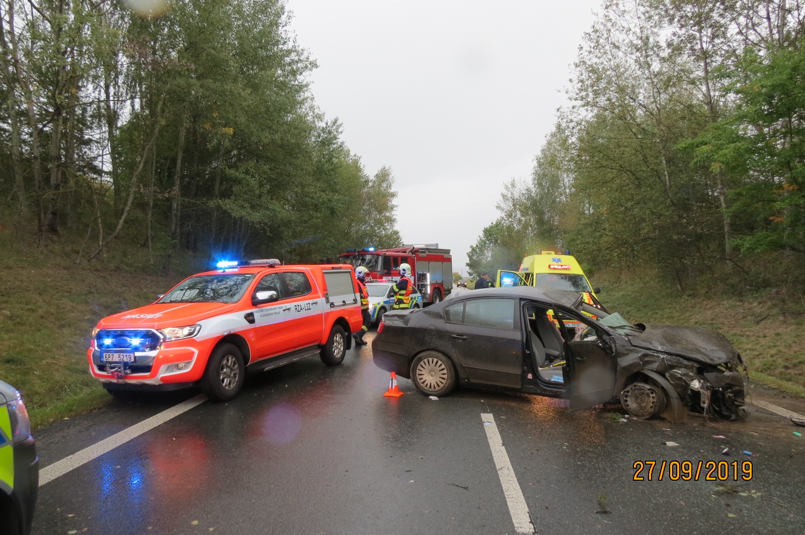 Dopravní nehoda - Horšovský Týn - 27.09.2019